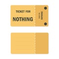 Yellow ticket for nothing, bipartite with lines